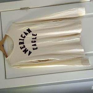 Cream Athletic Fit American Eagle shirt!